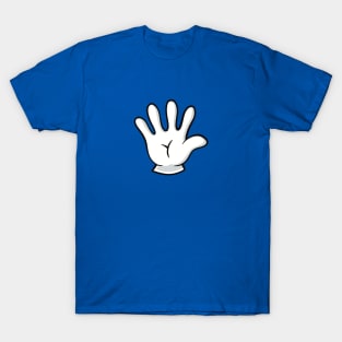 I’m FIVE! Cartoon hand counting fingers birthday T-Shirt